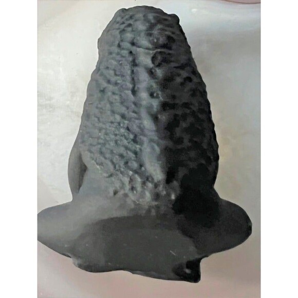 Beautiful Black Obsidian Mother Earth Carving - Picture 5 of 6